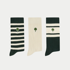 Vert Foncé & Écru