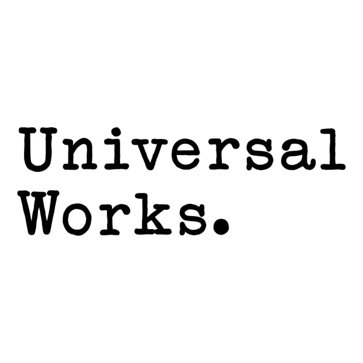 Universal Works homme — Klubb