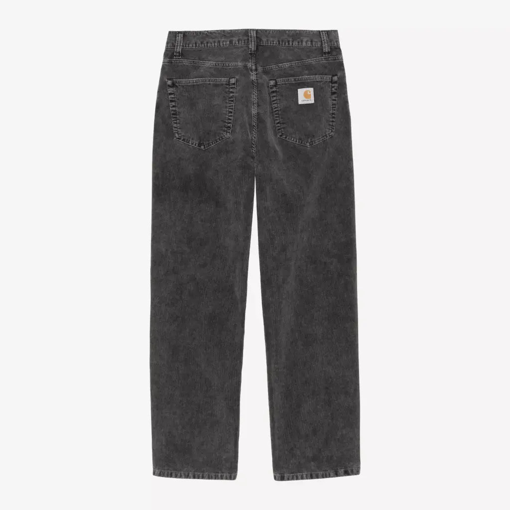 Aaron Pant Velours - Black Dusky Light Wash - Carhartt WIP