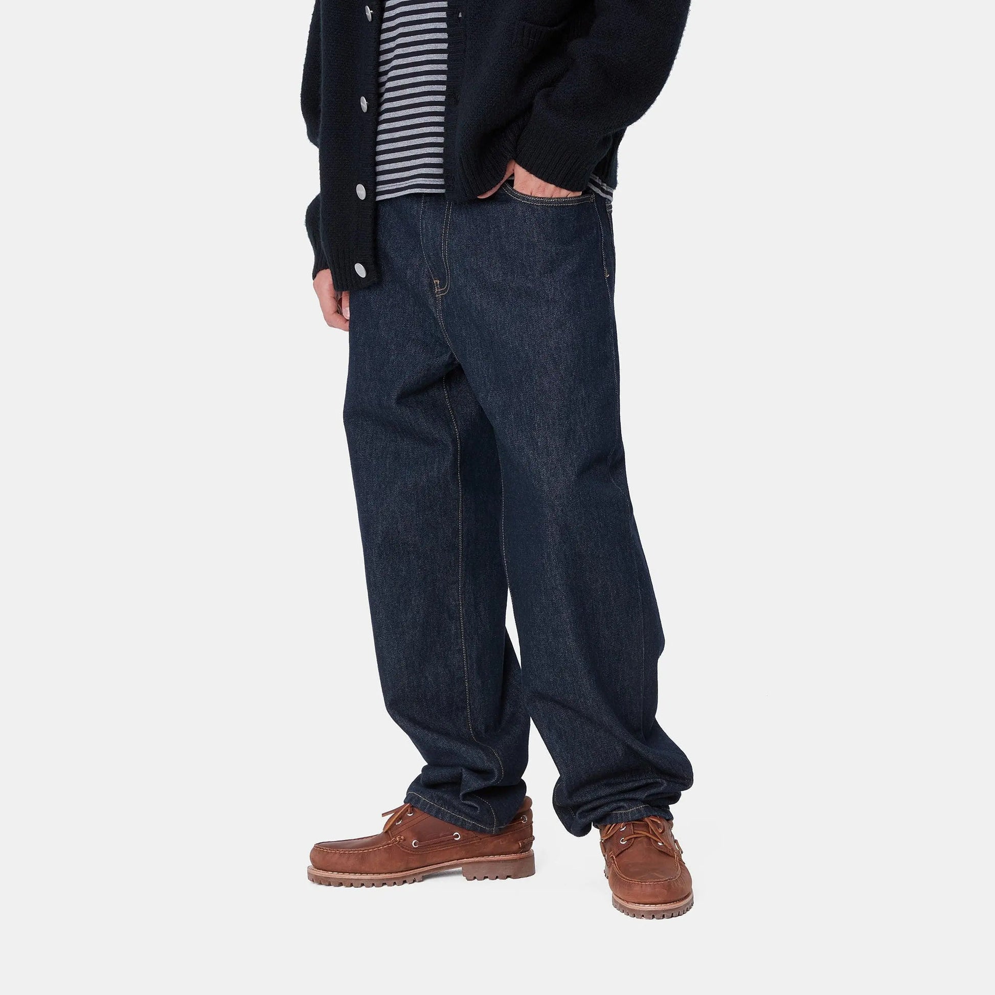 Aaron Pant - Blue Rinsed - Carhartt WIP - détail 3