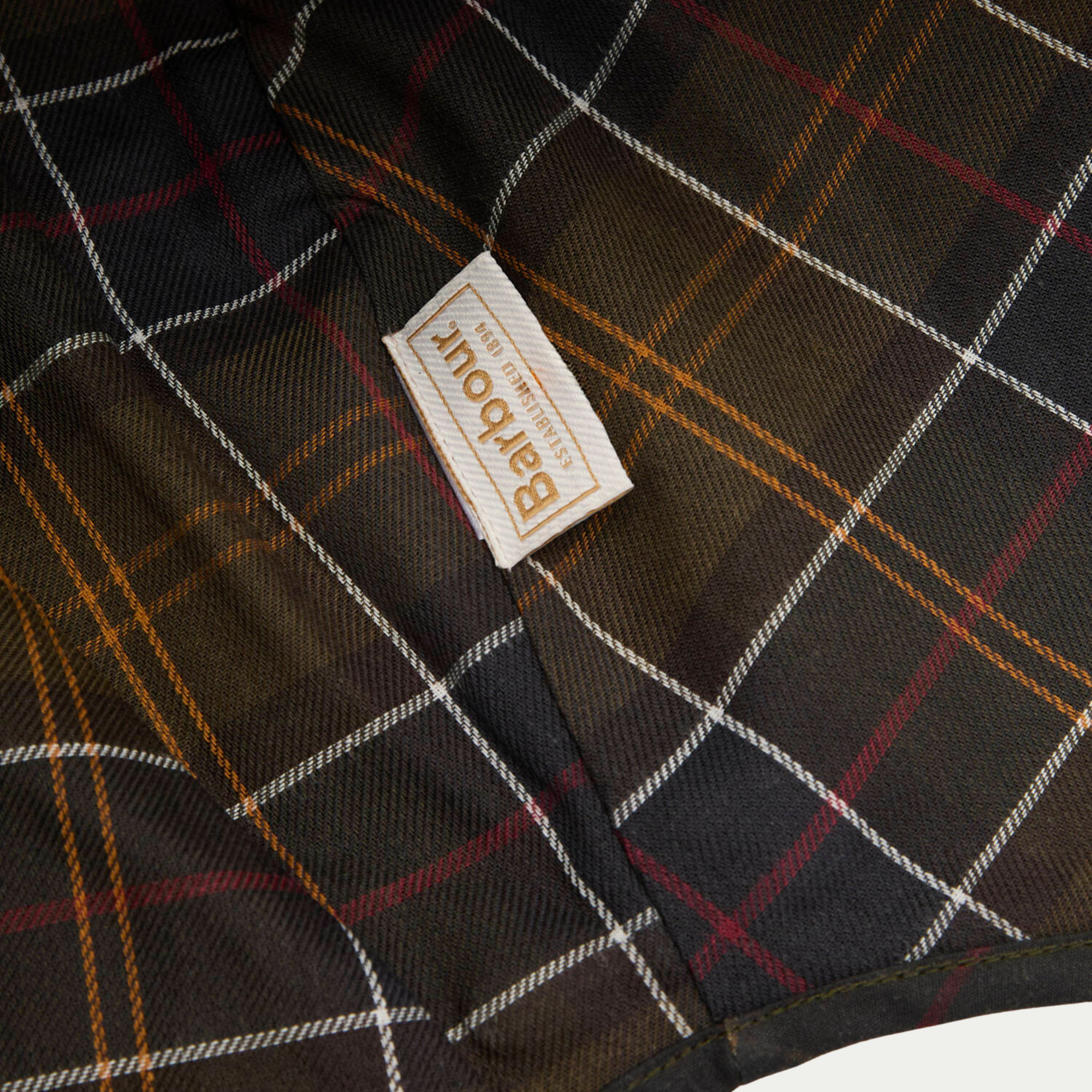 Foulard Ciré Arlene - Tartan Olive