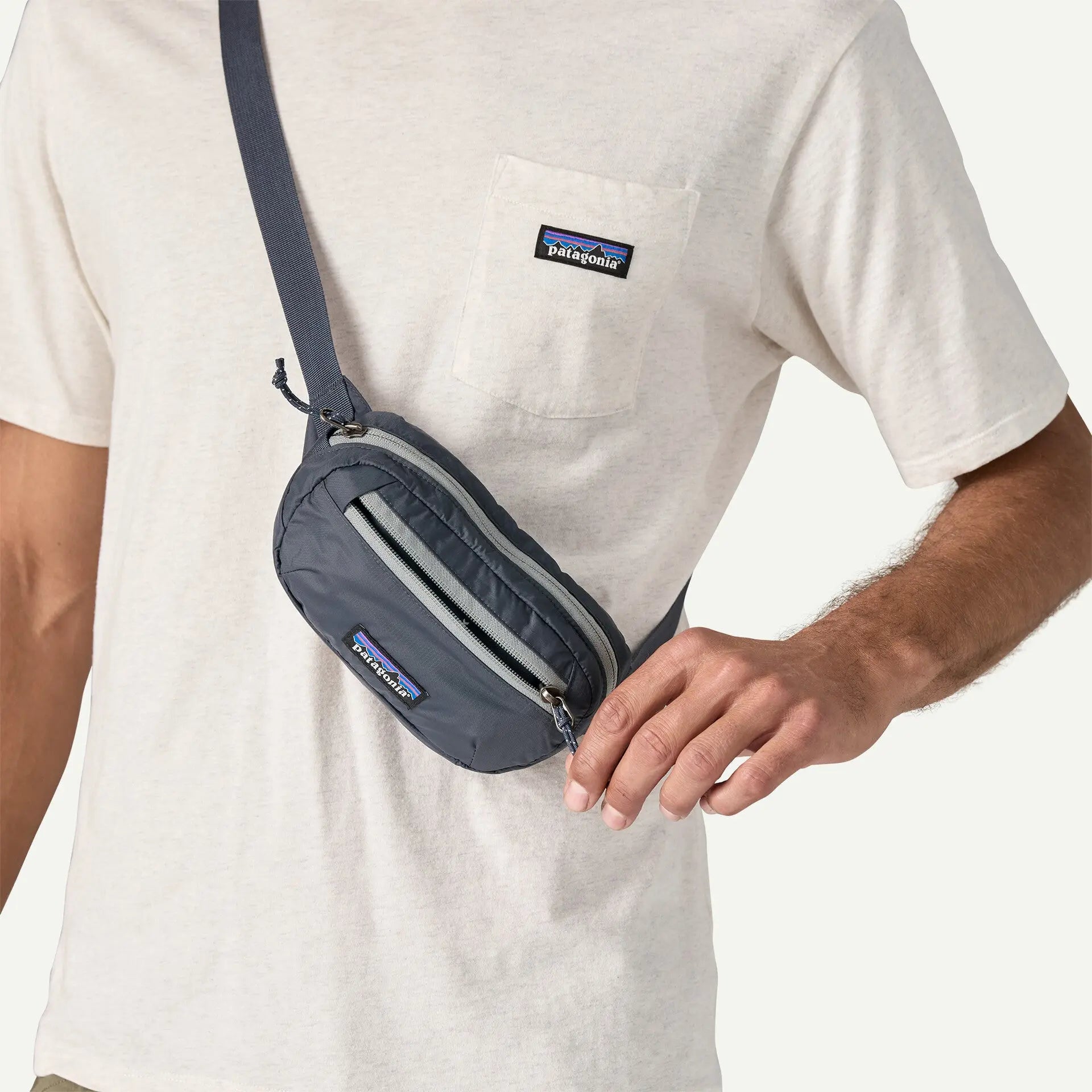 Banane Terravia Mini Hip - Smodler Blue - Patagonia - détail 4
