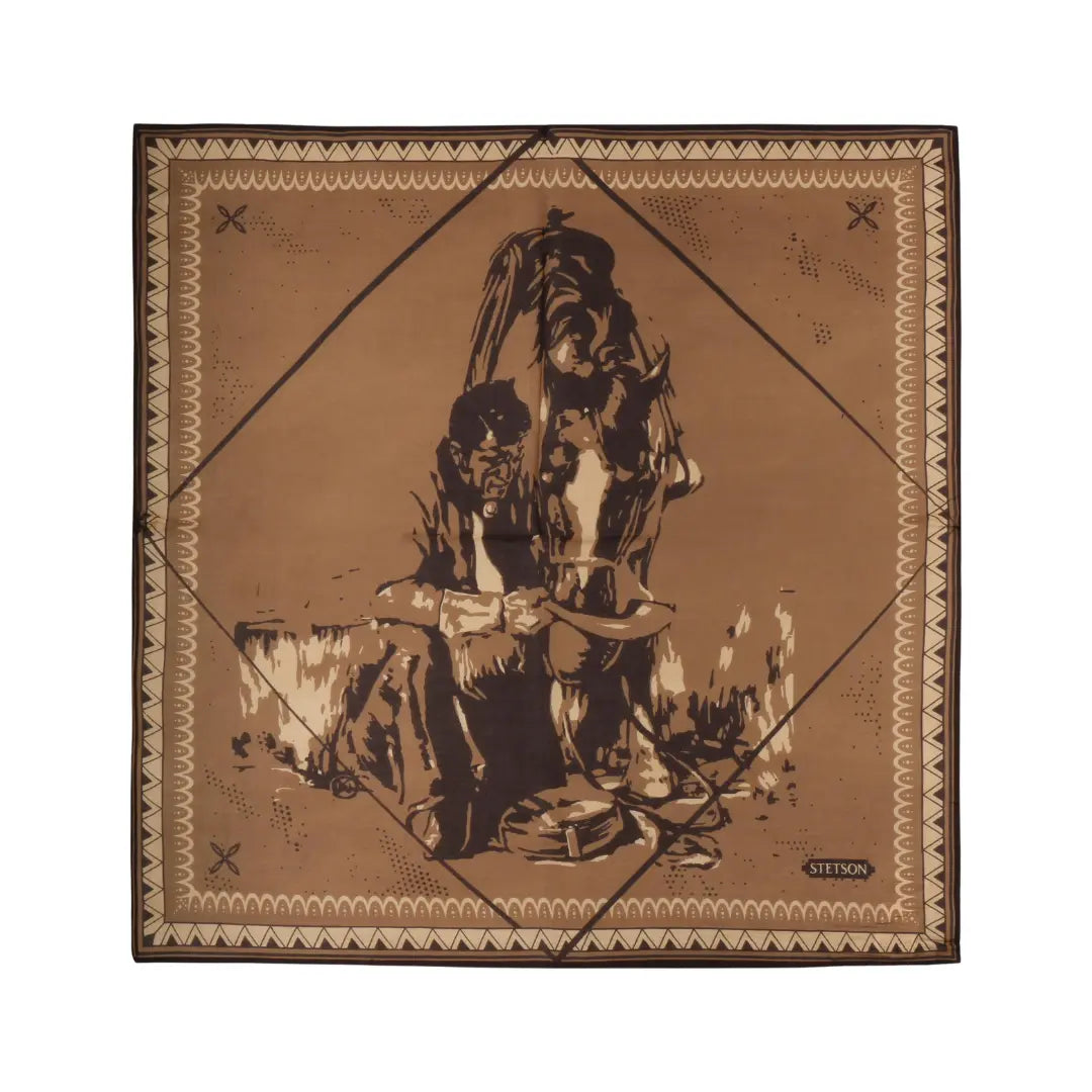 Bandana Last Drop - Marron - Stetson
