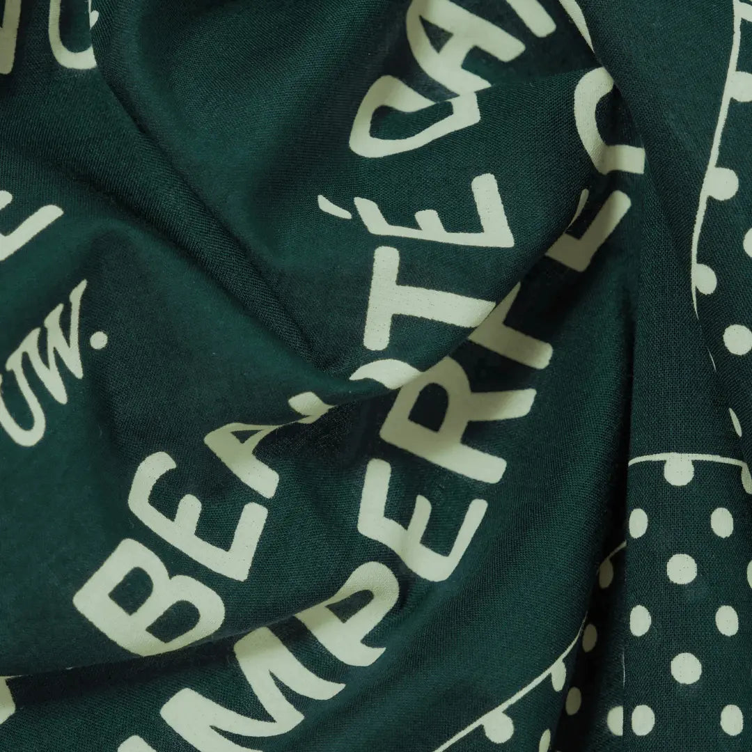 Bandana Paraboot - Vert - Universal Works - détail 2