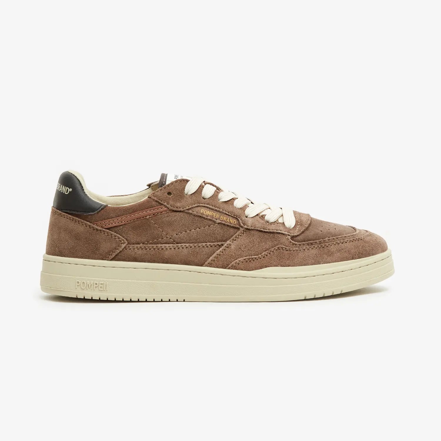 Baskets Elan Suede - Taupe - Pompeii Brand