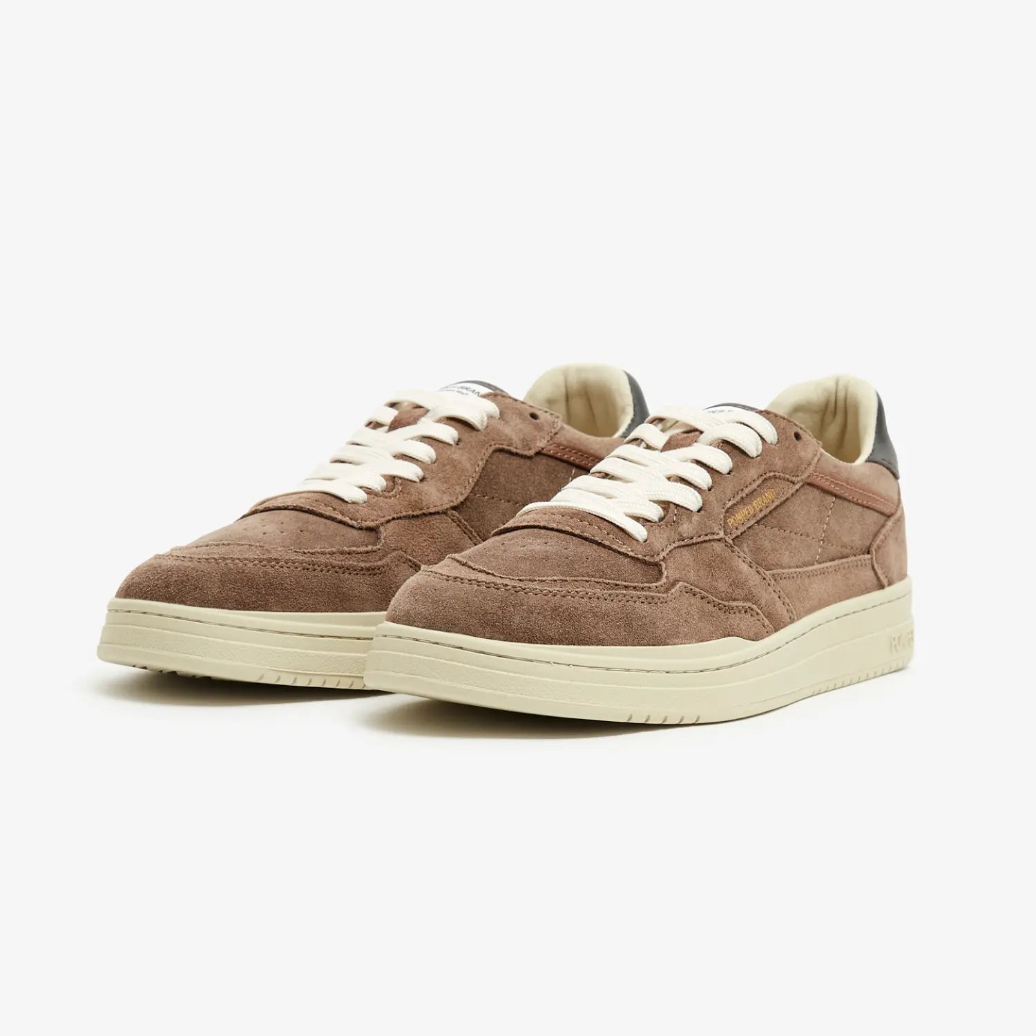 Baskets Elan Suede - Taupe - Pompeii Brand - détail 3