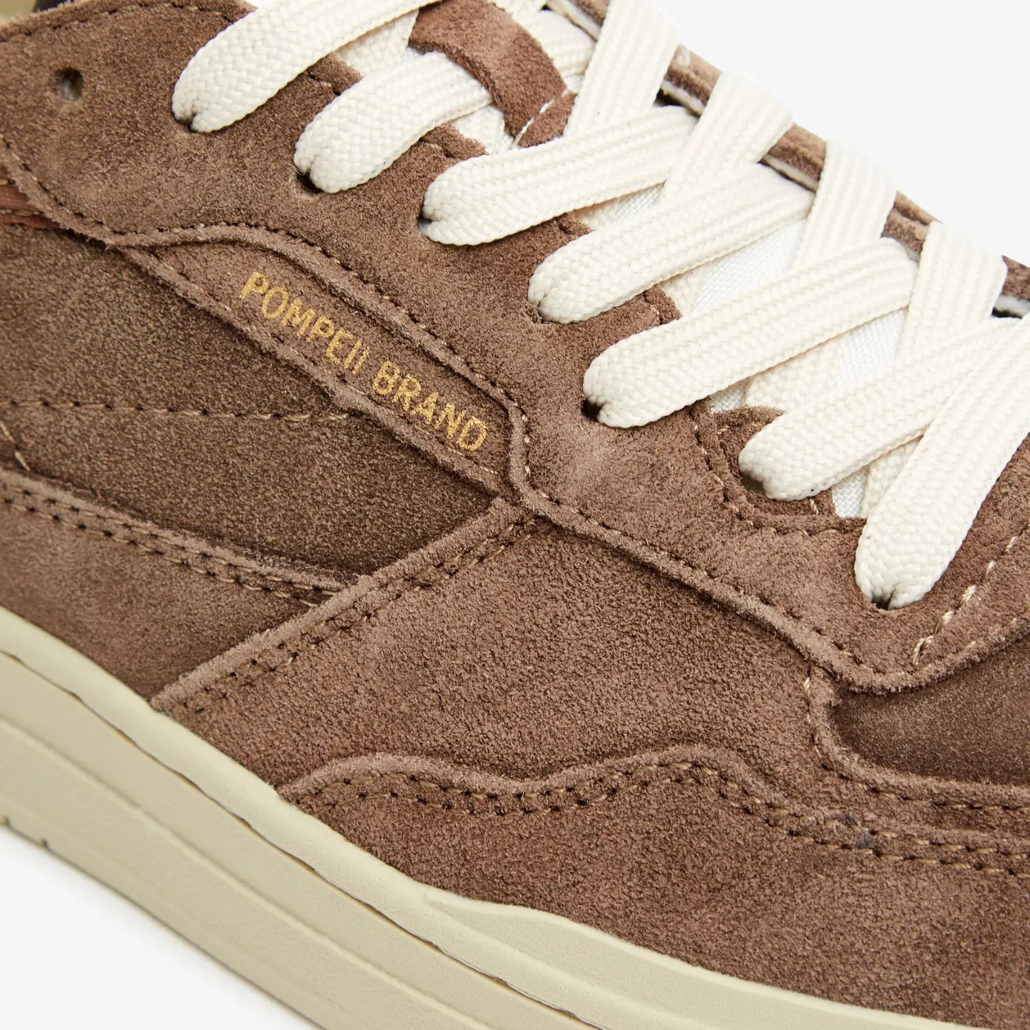 Baskets Elan Suede - Taupe - Pompeii Brand - détail 6