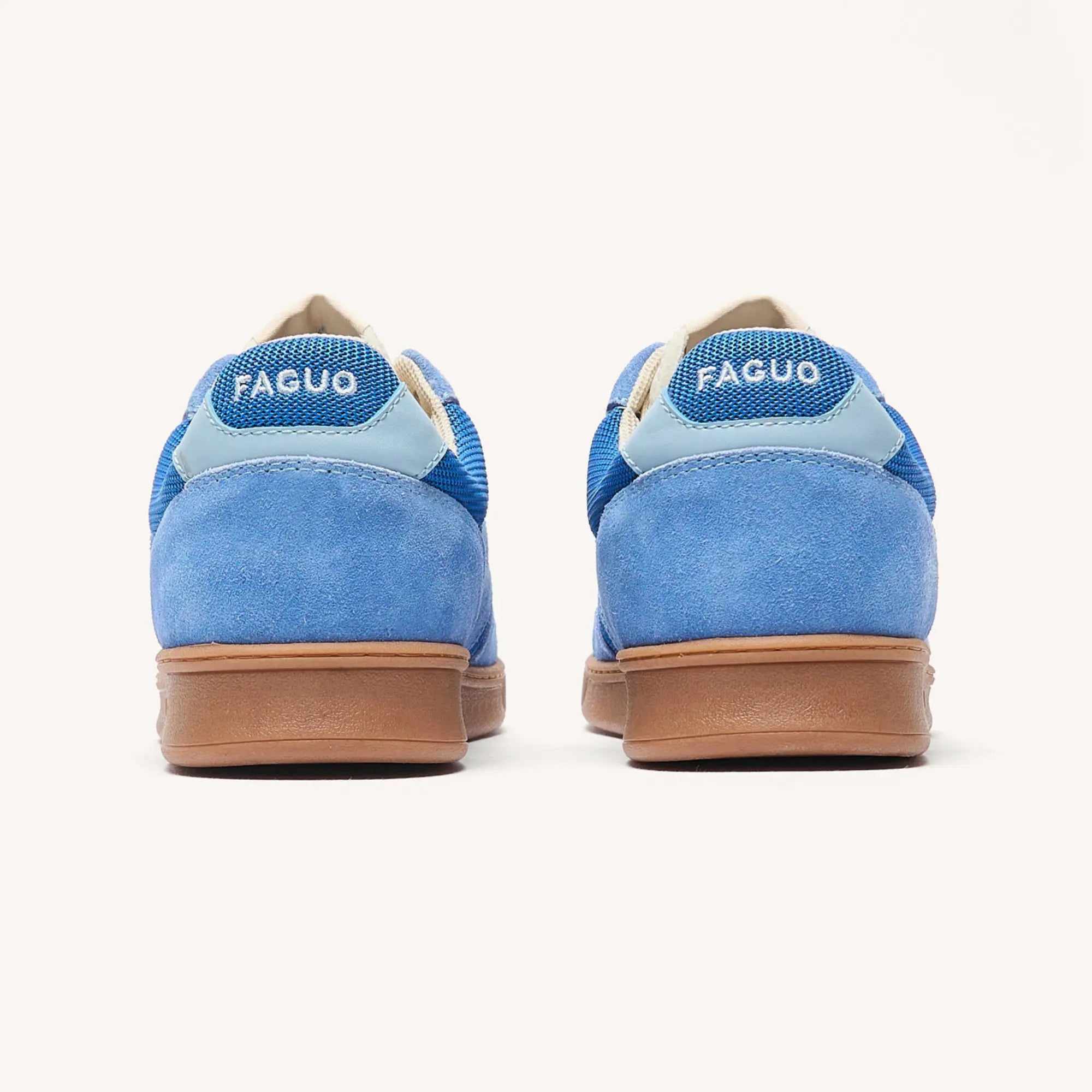 Baskets Palmer - Bleu Océan - Faguo - détail 3