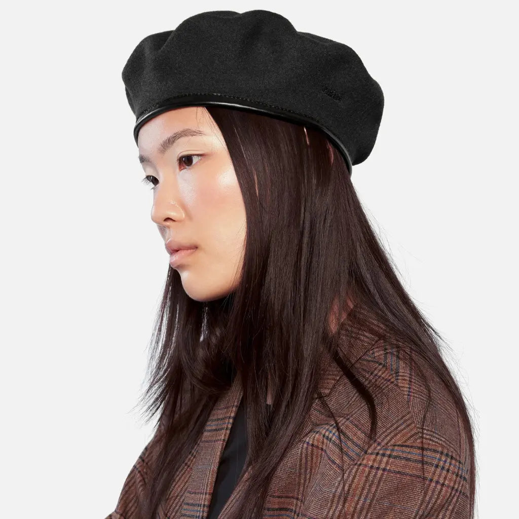 Béret Laine Monty Noir - Kangol - détail 3