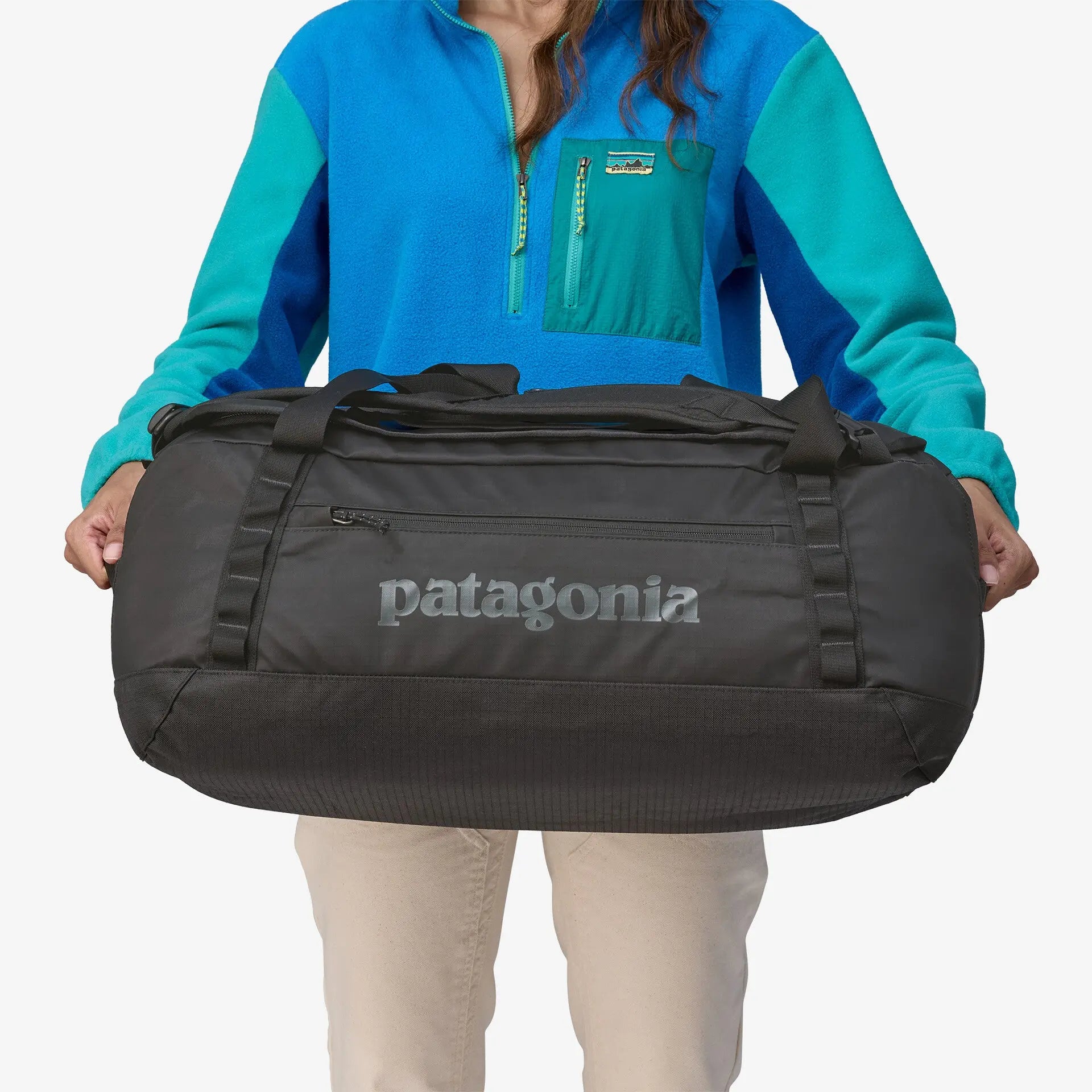 Black Hole Duffel 55l - Black - Patagonia - détail 3