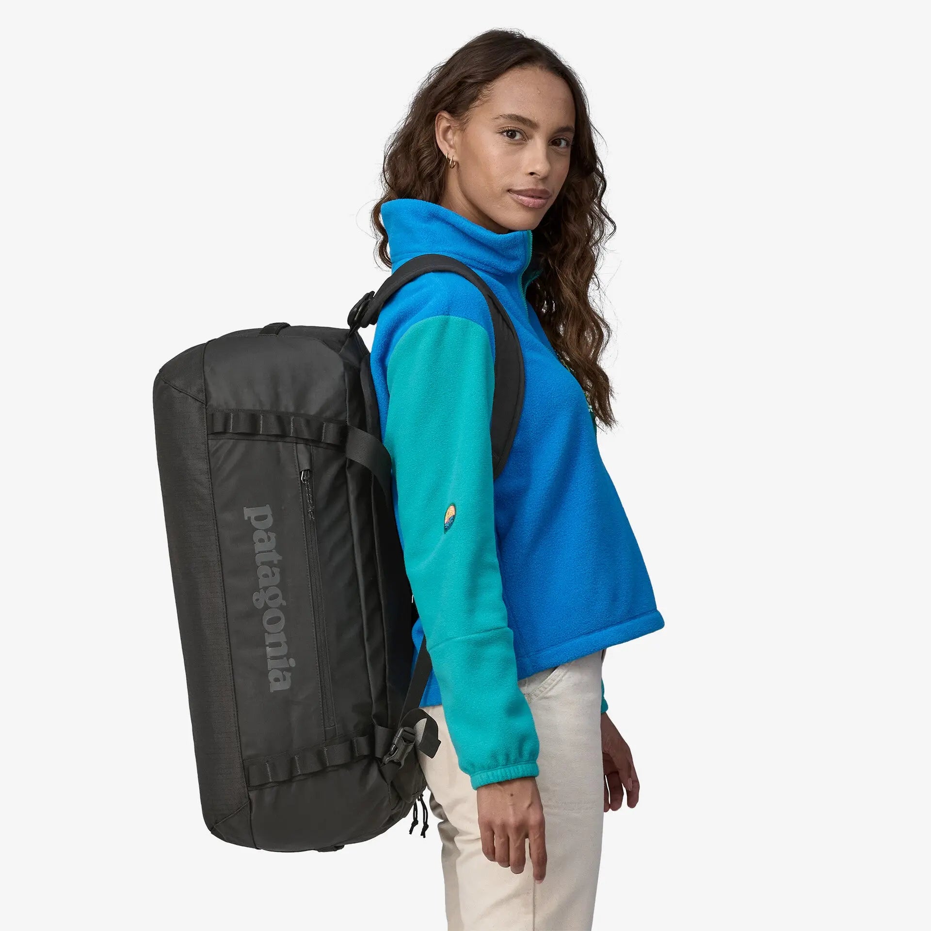 Black Hole Duffel 55l - Black - Patagonia - détail 2
