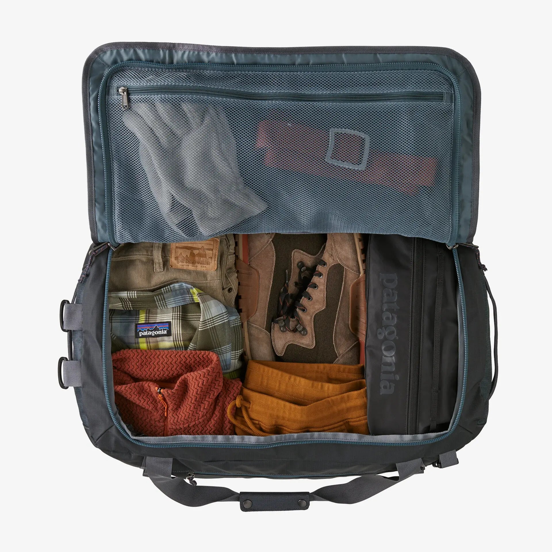 Black Hole Duffel 55l - Black - Patagonia - détail 6