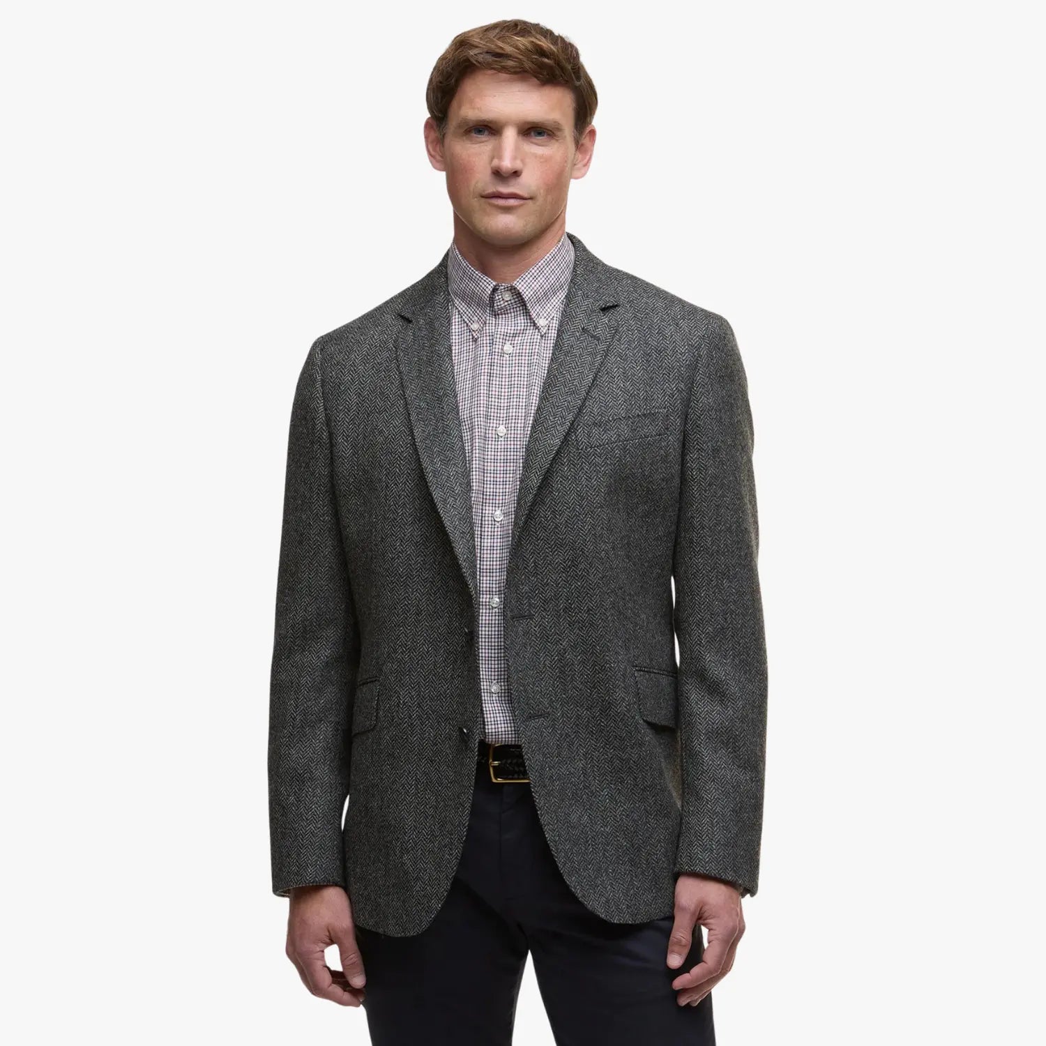 Blazer Chevrons Firth Moons - Gris - Barbour - détail 2