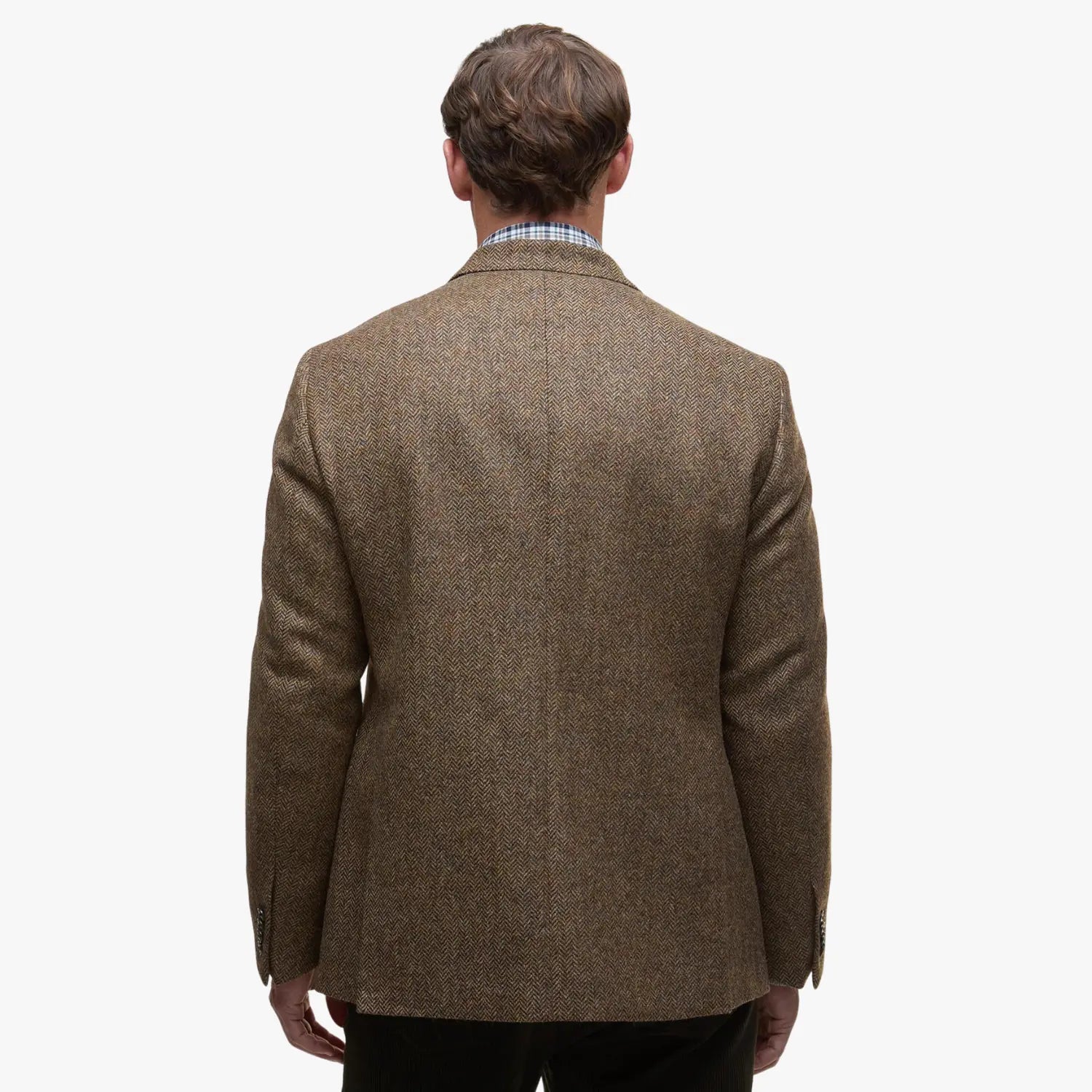 Blazer Chevrons Firth Moons - Marron - Barbour - détail 3