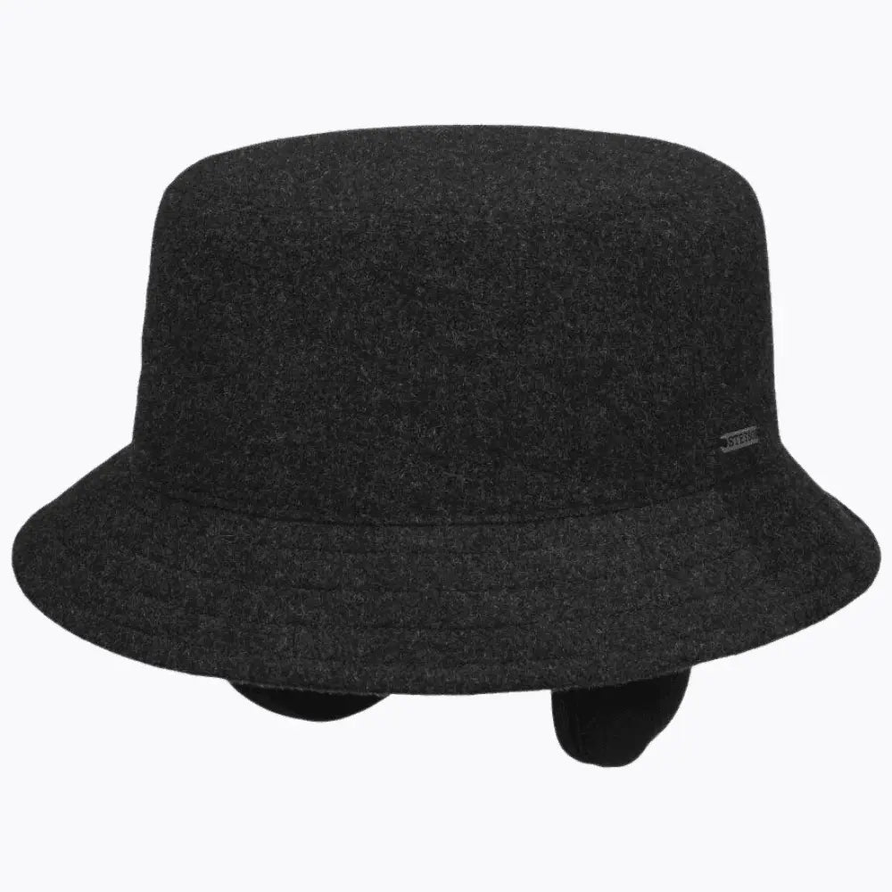 Bob Midval Avec Oreillettes Anthracite - Stetson