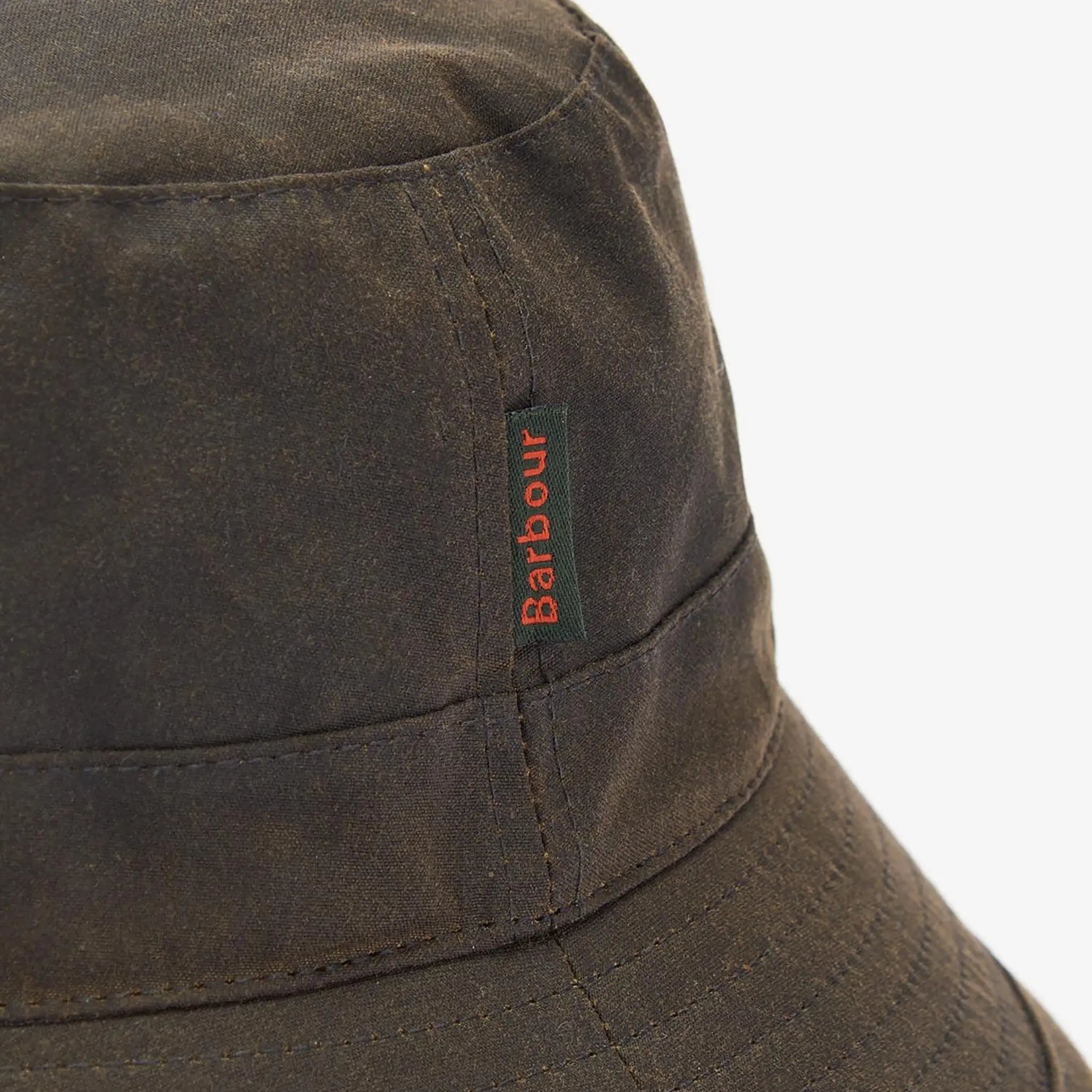 Bob Wax Bucket - Olive - Barbour - détail 3