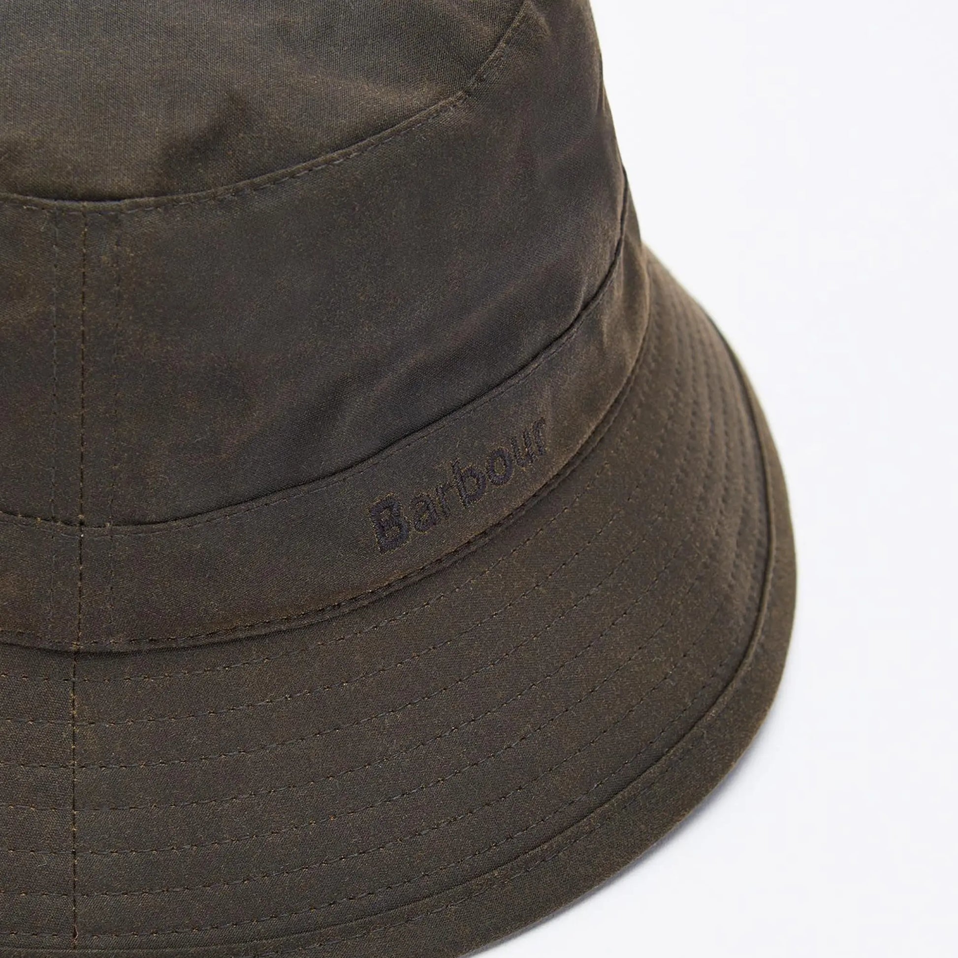 Bob Wax Bucket - Olive - Barbour - détail 4