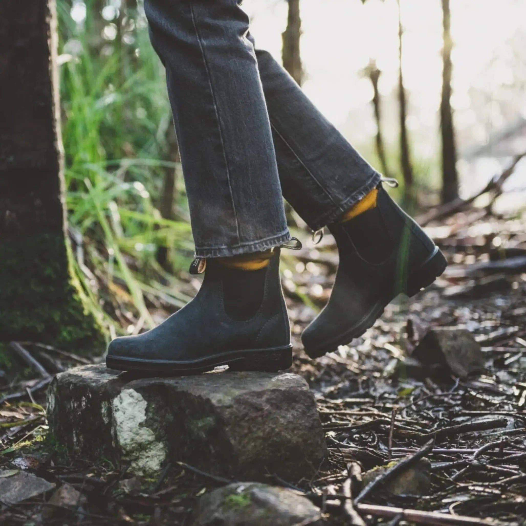 Boots Cheslea 1912 - Navy - Blundstone - détail 3