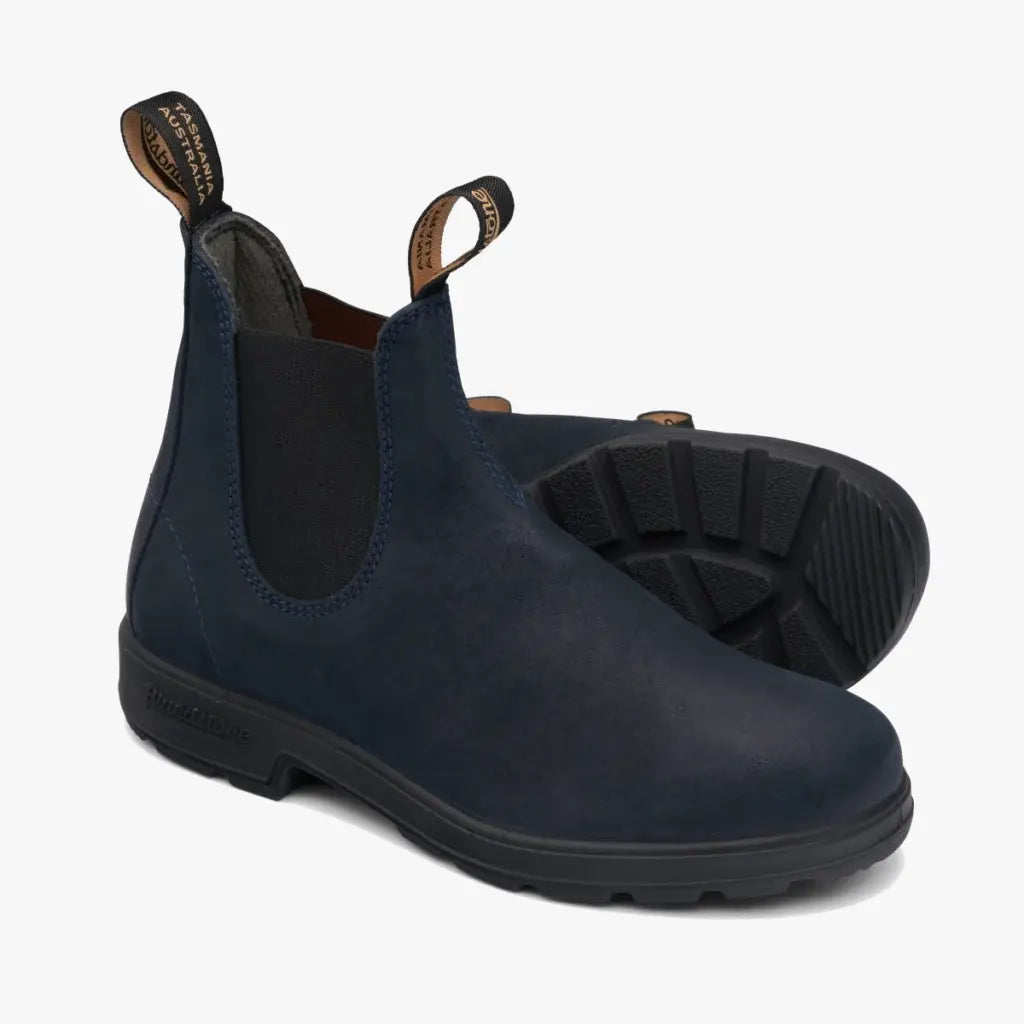 Boots Cheslea 1912 - Navy - Blundstone - détail 2