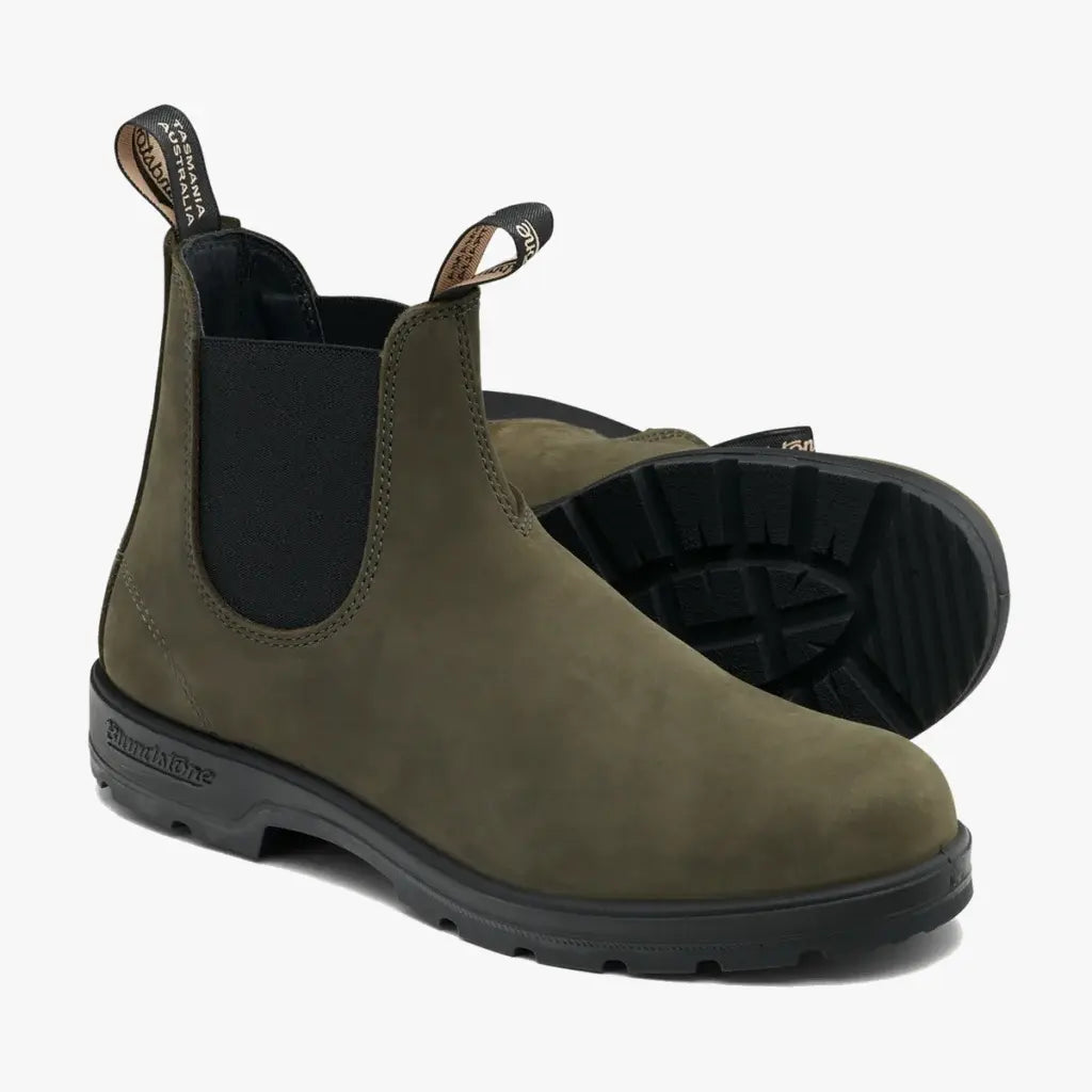 Boots Cheslea 2442 - Forest Nubuck - Blundstone - détail 2