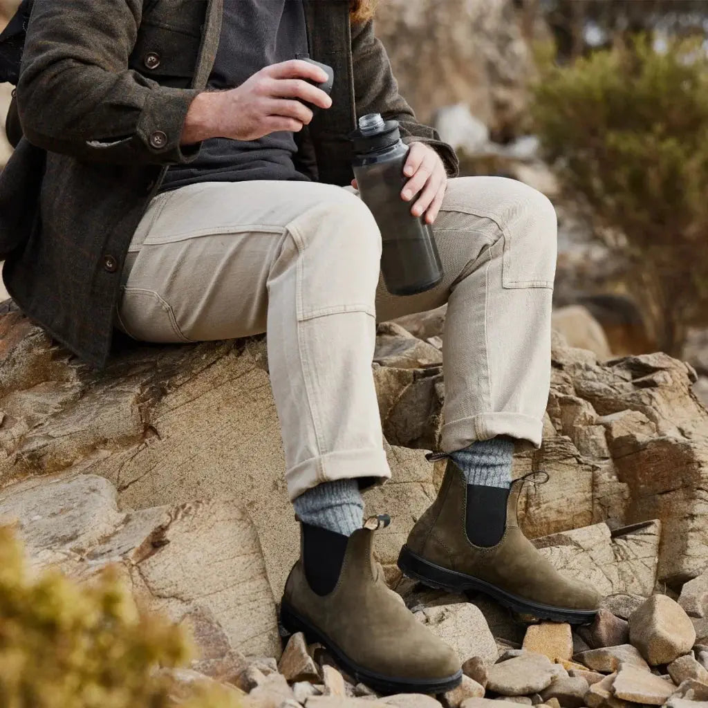 Boots Cheslea 2442 - Forest Nubuck - Blundstone - détail 3