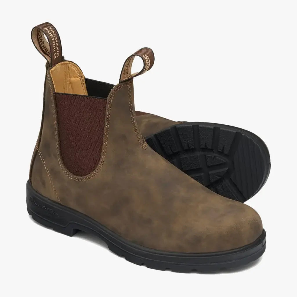Boots Cheslea 585 - Rustic Brown - Blundstone - détail 2