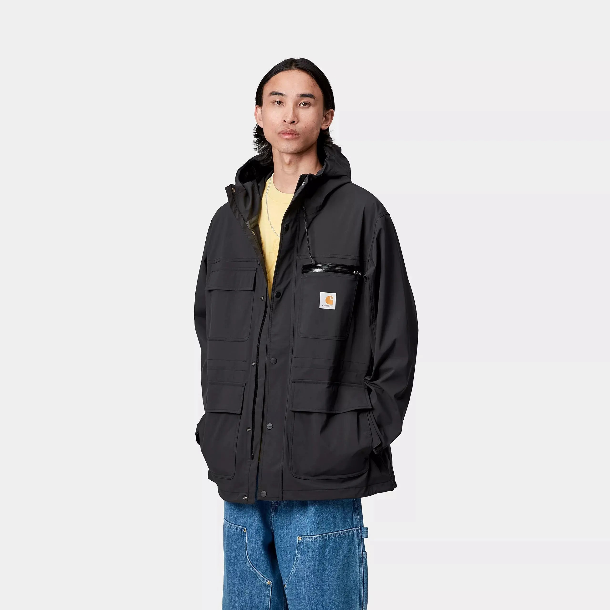 Bowden Jacket Black - Carhartt WIP - détail 3