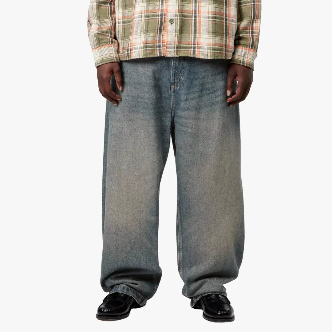 Brandon Pant - Blue Worn Washed - Carhartt WIP - détail 4