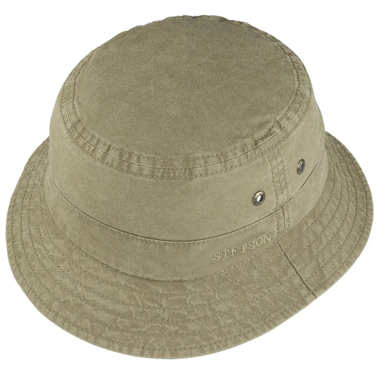 Bucket Délavé Olive - Stetson - détail 2