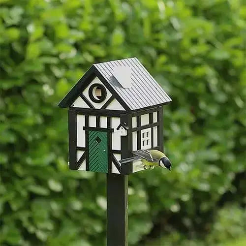 Cabane Oiseau - Colombages - Wildlife Garden - détail 2