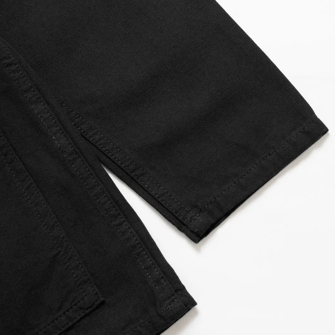 Canvas Chore Shirt - Black - Service Works - détail 6