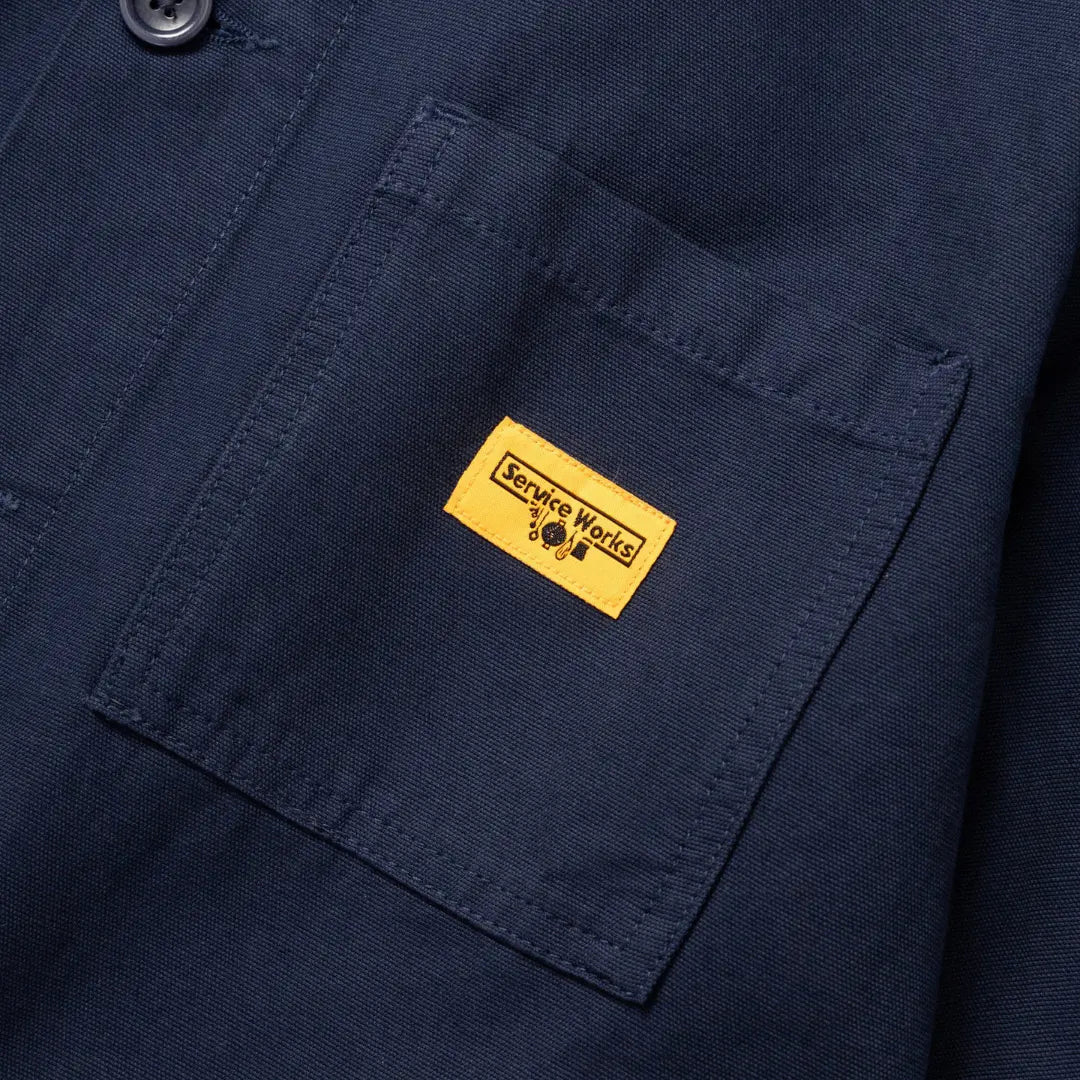 Canvas Chore Shirt - Dark Navy - Service Works - détail 4