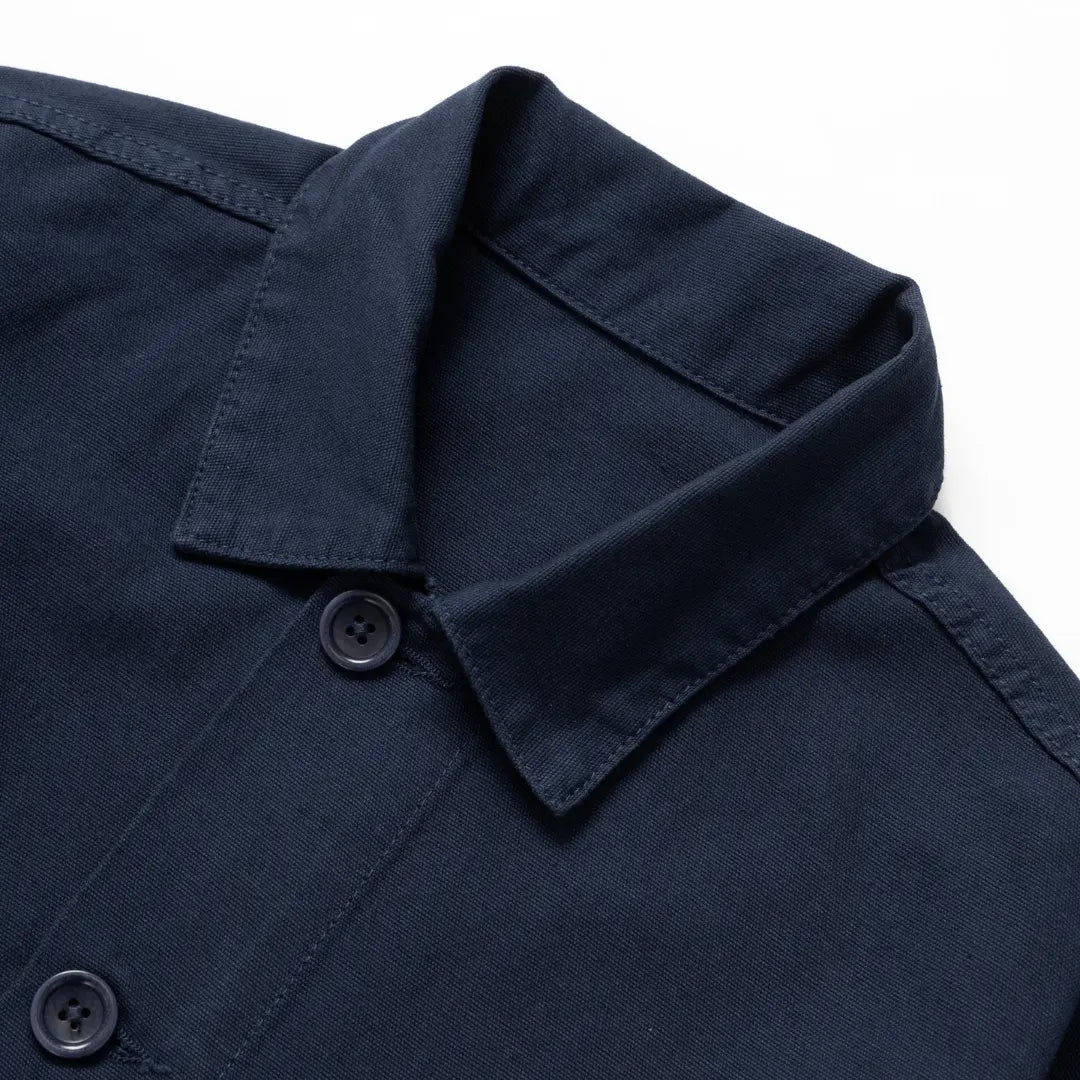 Canvas Chore Shirt - Dark Navy - Service Works - détail 5