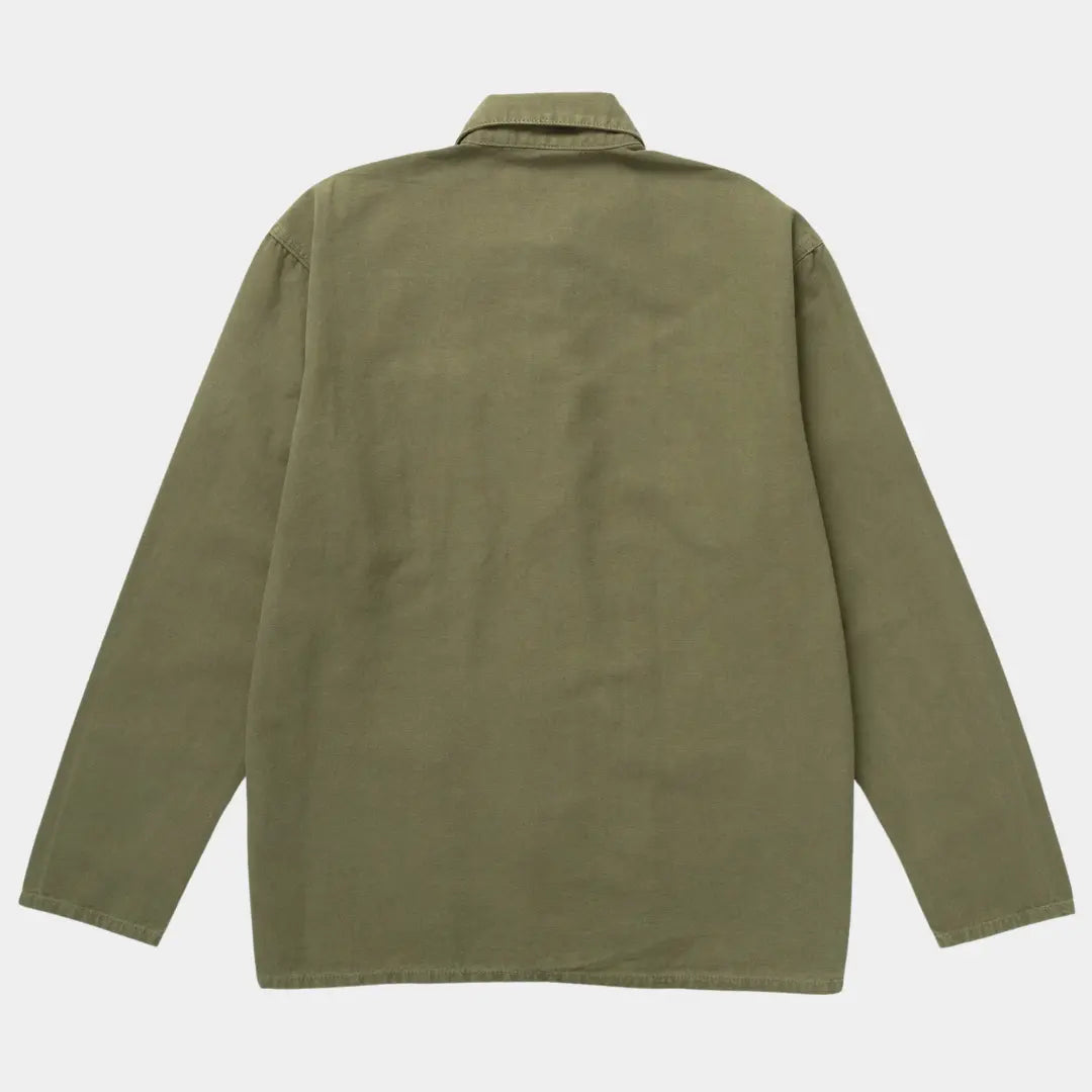 Canvas Chore Shirt - Olive - Service Works - détail 2