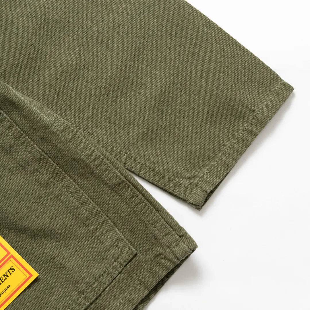 Canvas Chore Shirt - Olive - Service Works - détail 7