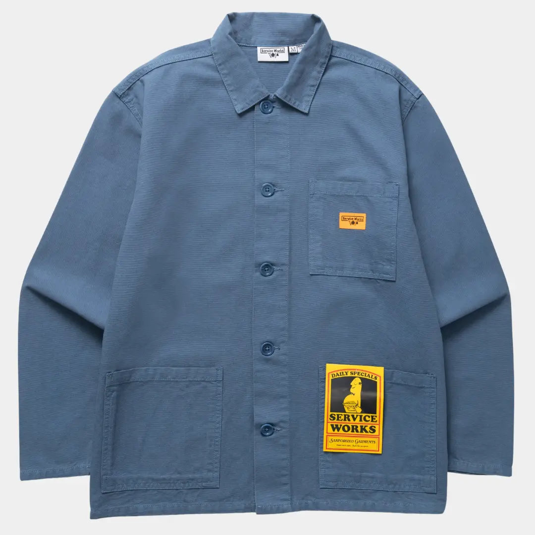 Canvas Chore Shirt - Slate - Service Works