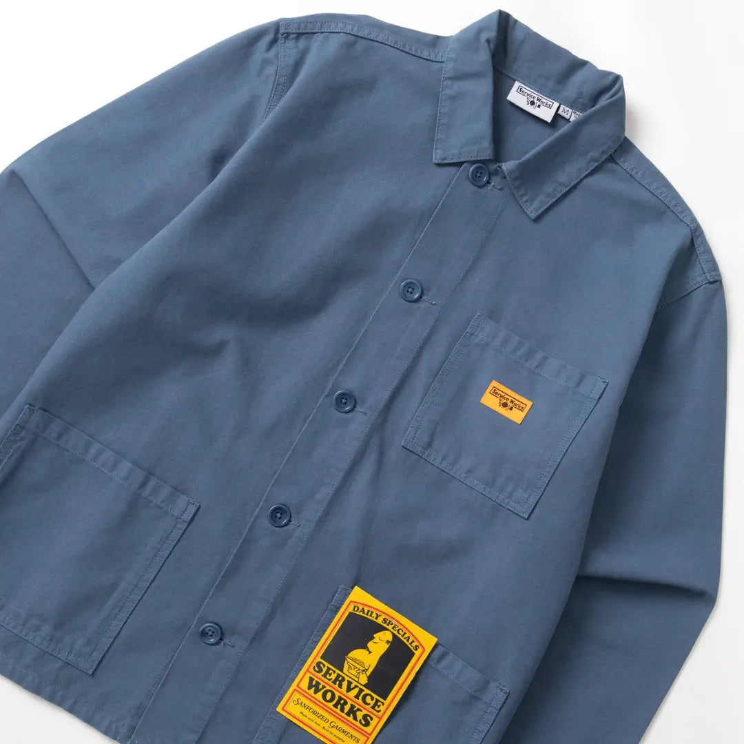 Canvas Chore Shirt - Slate - Service Works - détail 3