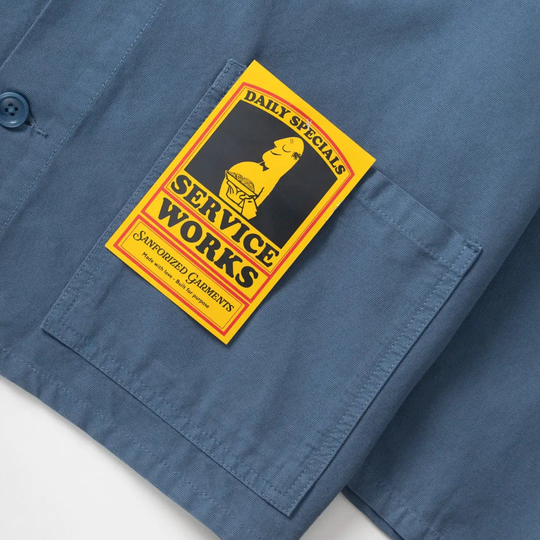 Canvas Chore Shirt - Slate - Service Works - détail 4