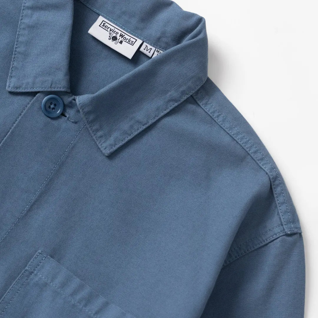 Canvas Chore Shirt - Slate - Service Works - détail 5