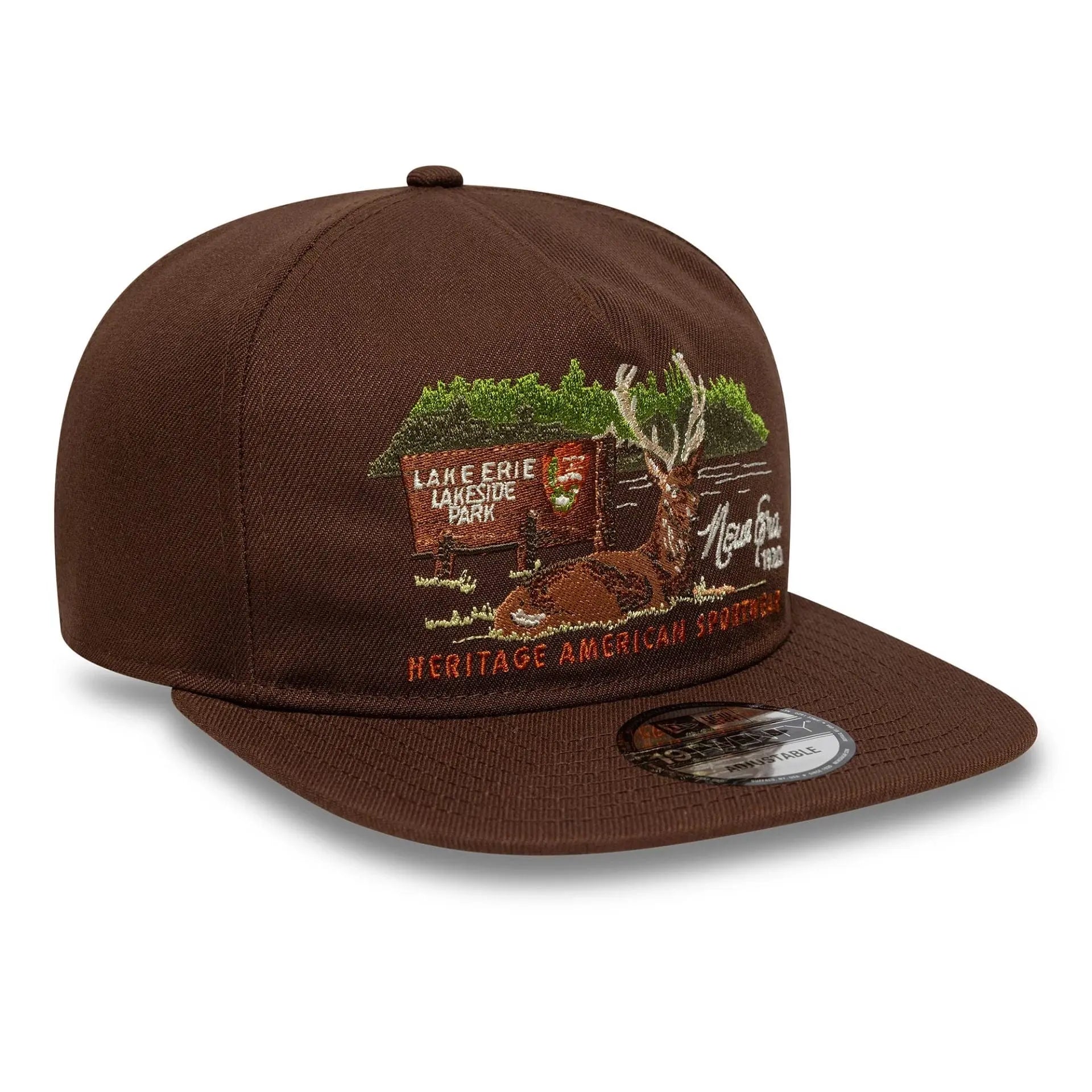 Casquette 19twenty Outdoor Graphic Marron - New Era - détail 3