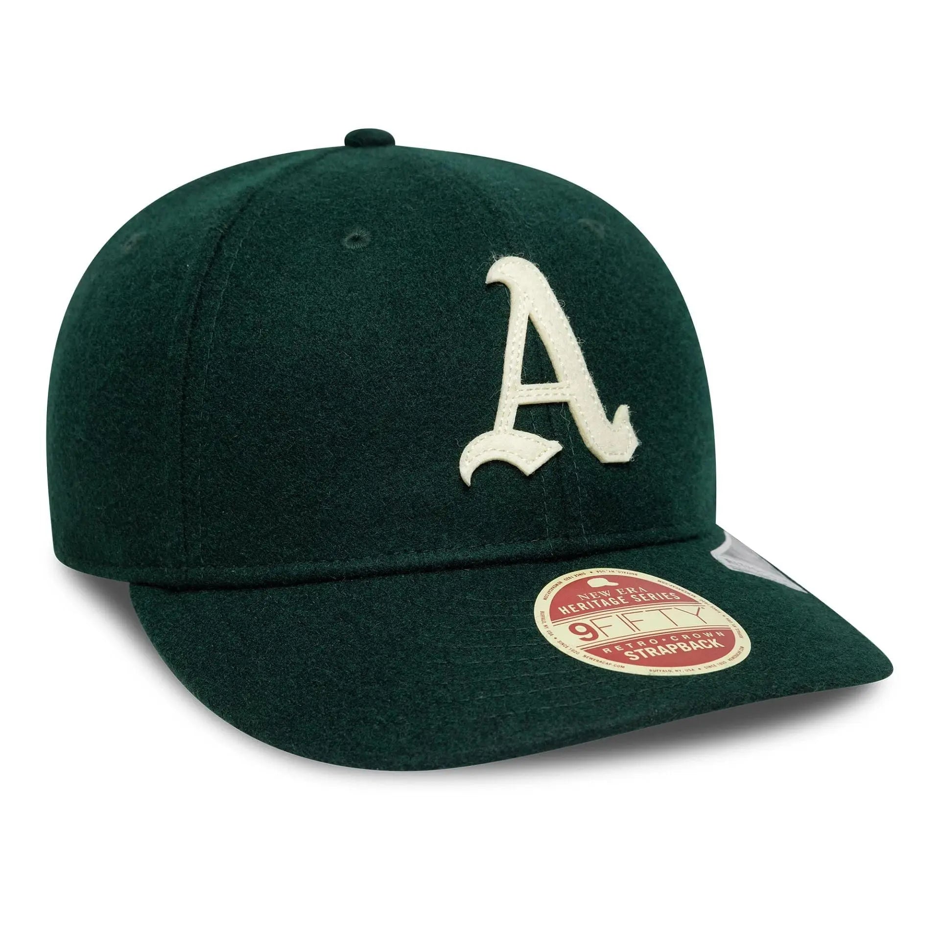 Casquette 9fifty Retro Crown Heritage Athletics Vert Foncé - New Era - détail 3