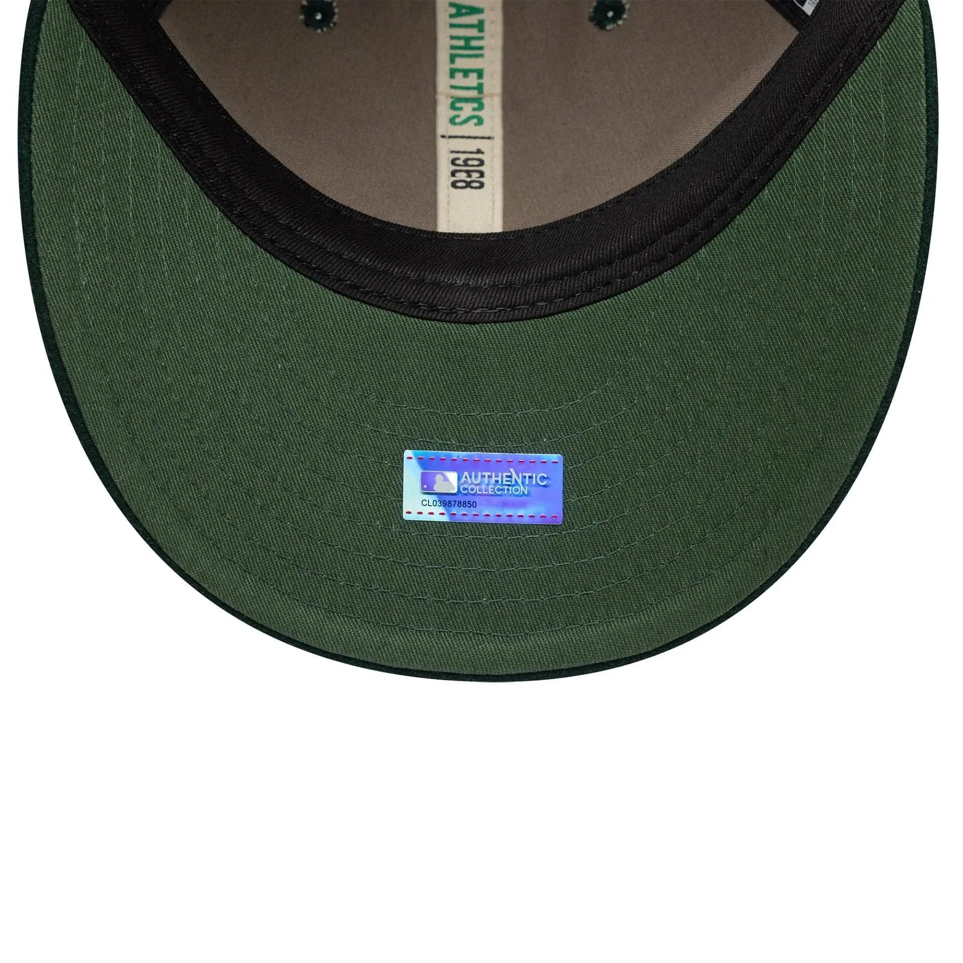 Casquette 9fifty Retro Crown Heritage Athletics Vert Foncé - New Era - détail 5