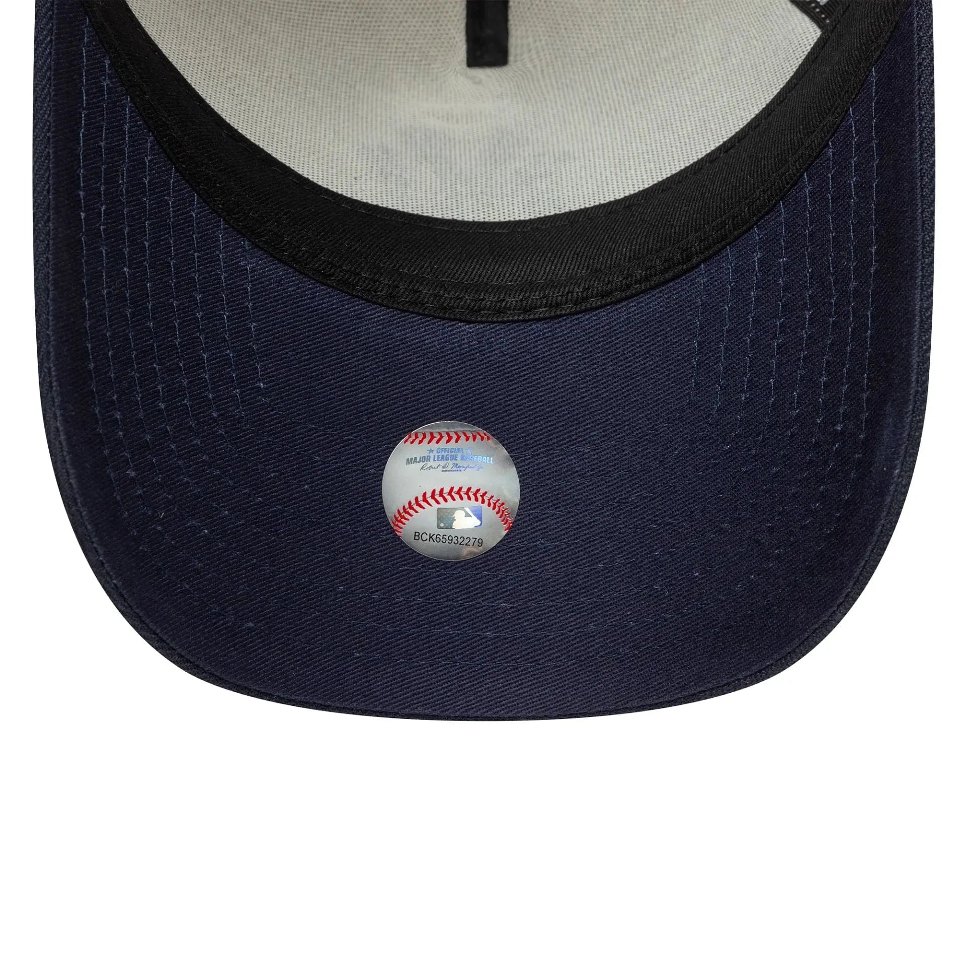 Casquette 9forty E-frame New York Yankees World Series Patch Crème - New Era - détail 6