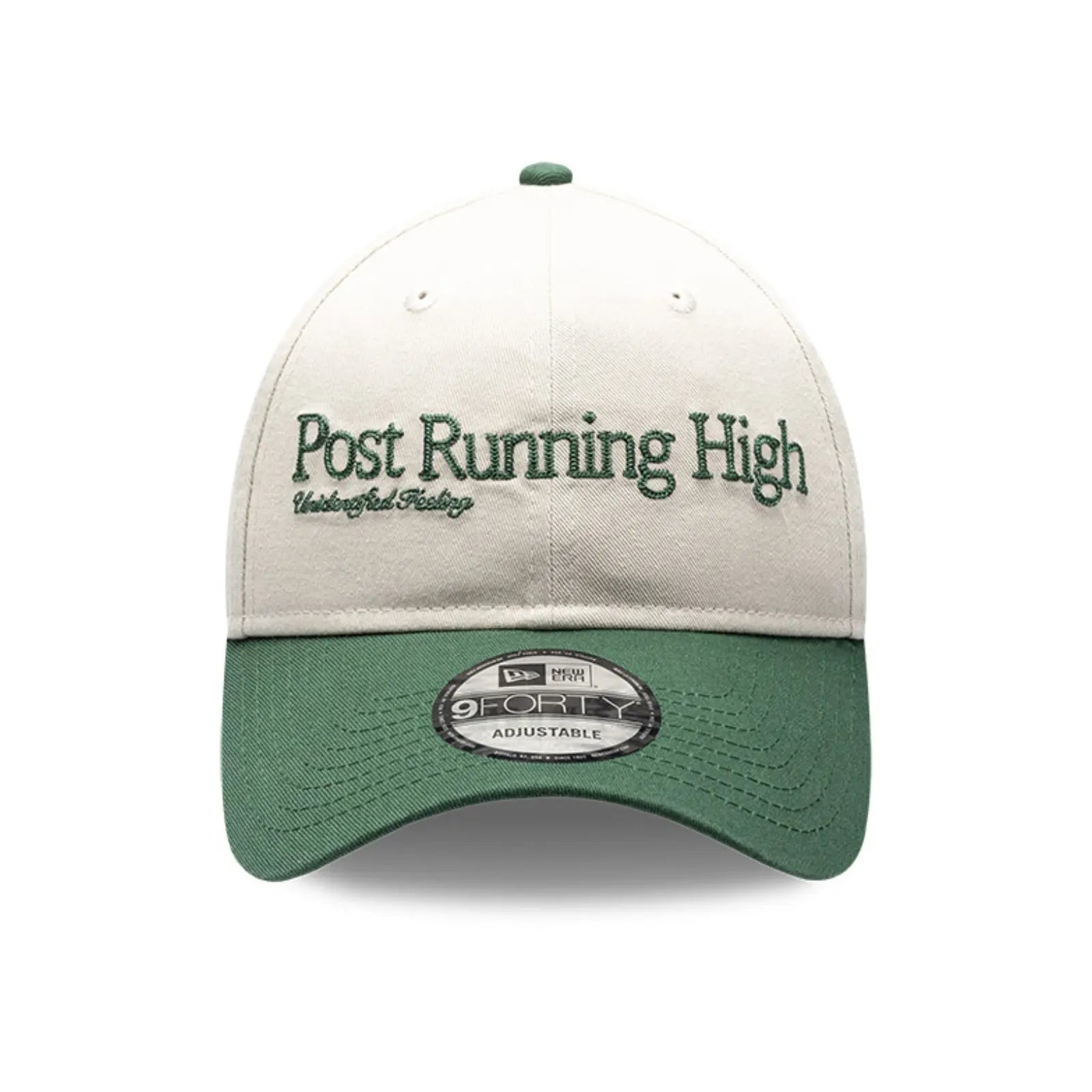 Casquette New Era 9Forty Hermanos Koumori Post Running High - Crème - détail 3