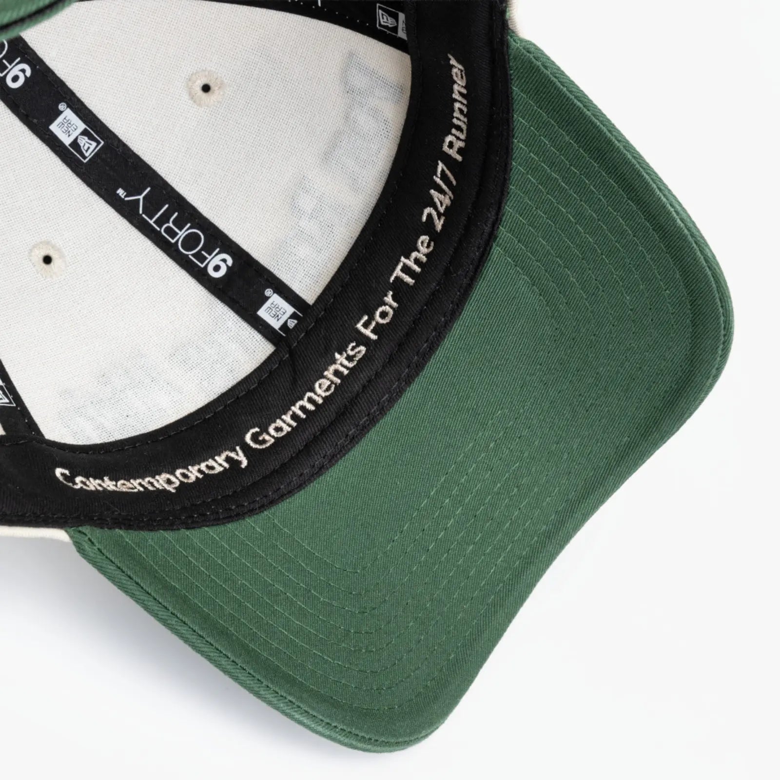 Casquette New Era 9Forty Hermanos Koumori Post Running High - Crème - détail 5