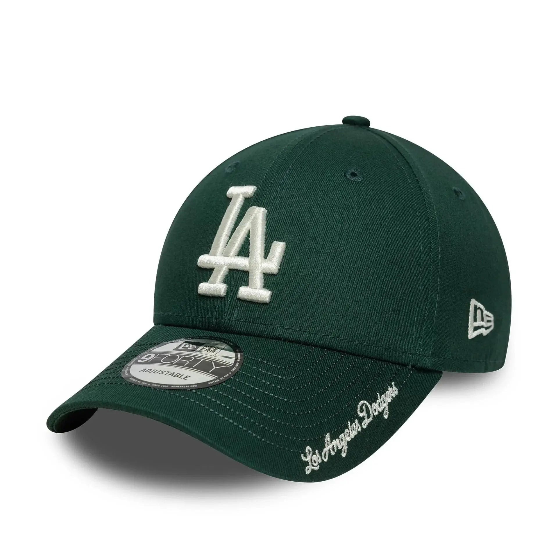 Casquette 9forty la Dodgers Script Vert Foncé - New Era