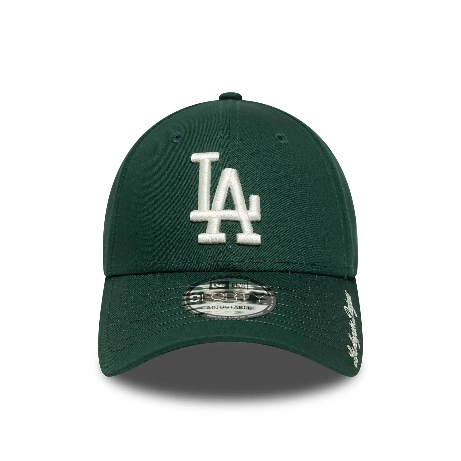 Casquette 9forty la Dodgers Script Vert Foncé - New Era - détail 2