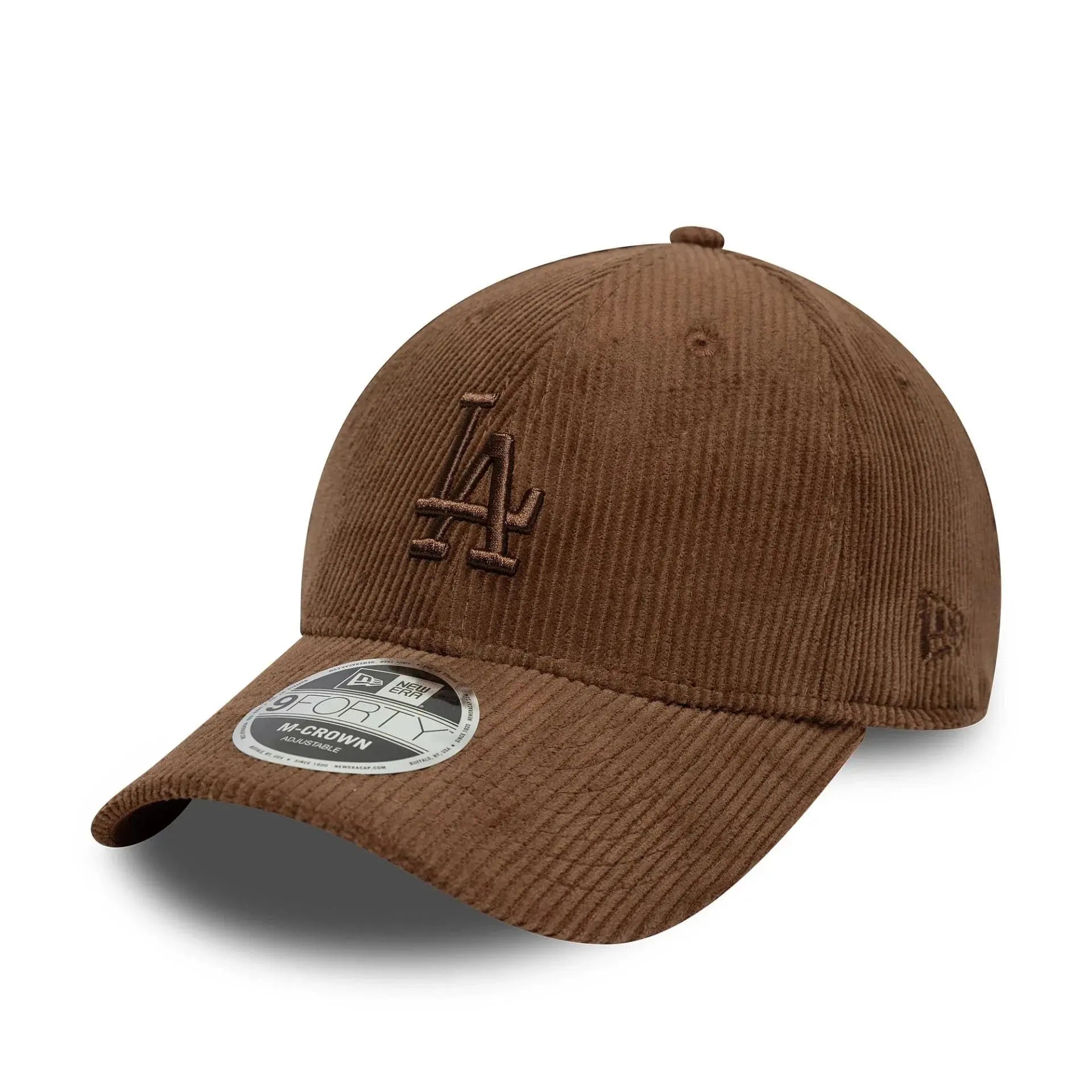 Casquette 9forty M-crown la Dodgers Velours Marron - New Era