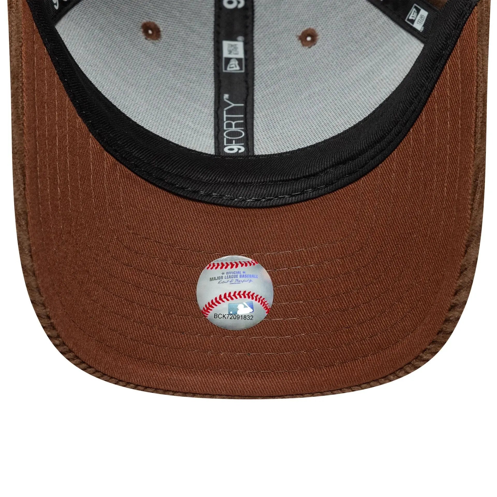Casquette 9forty M-crown la Dodgers Velours Marron - New Era - détail 5