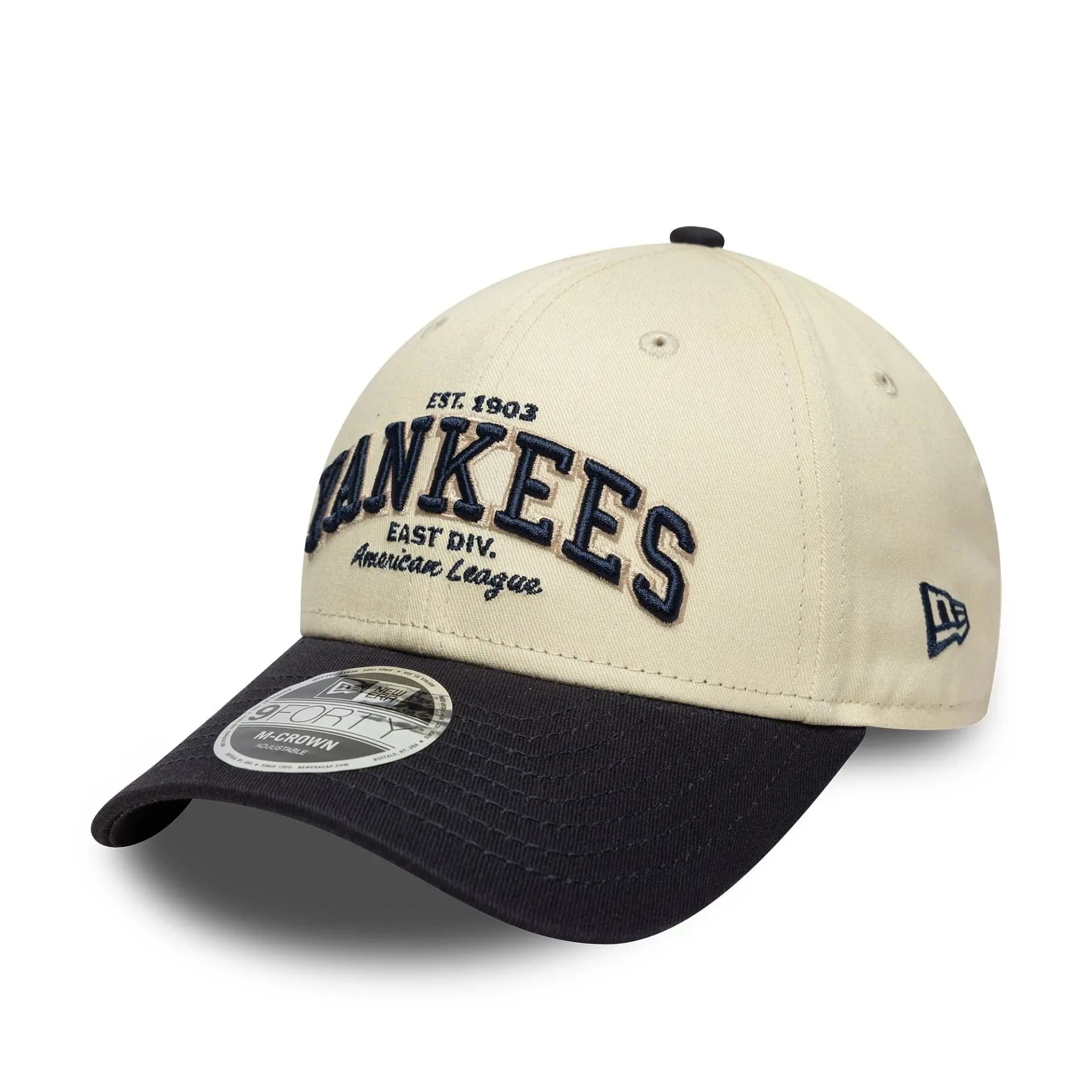 Casquette 9forty M-crown New York Yankee Wordmark Bleu Marine - New Era